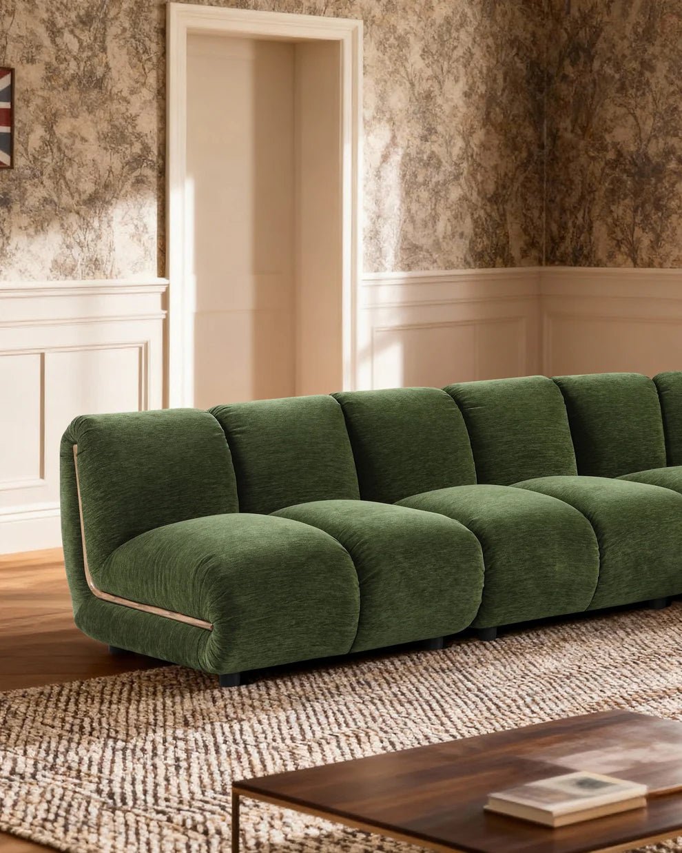 The Arlington Modular Unit - Modern Corner & Flexible Seating Unit - Preston Luxury Furniture -