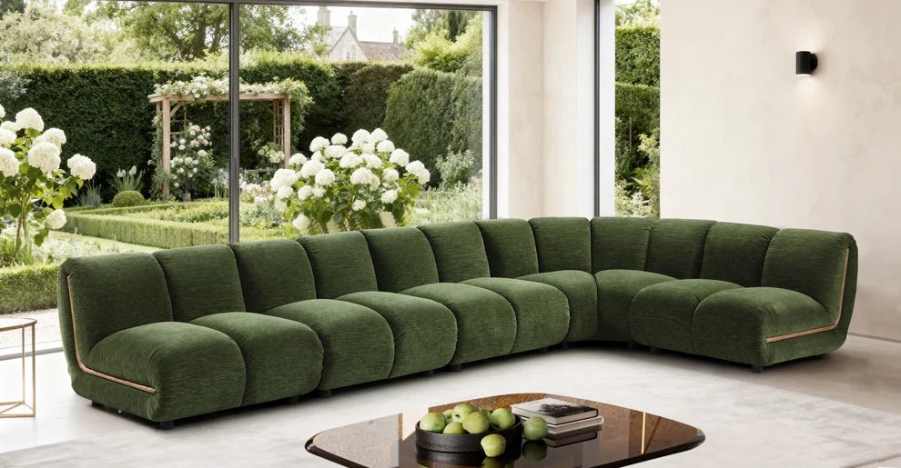 The Arlington Modular Unit - Modern Corner & Flexible Seating Unit - Preston Luxury Furniture -