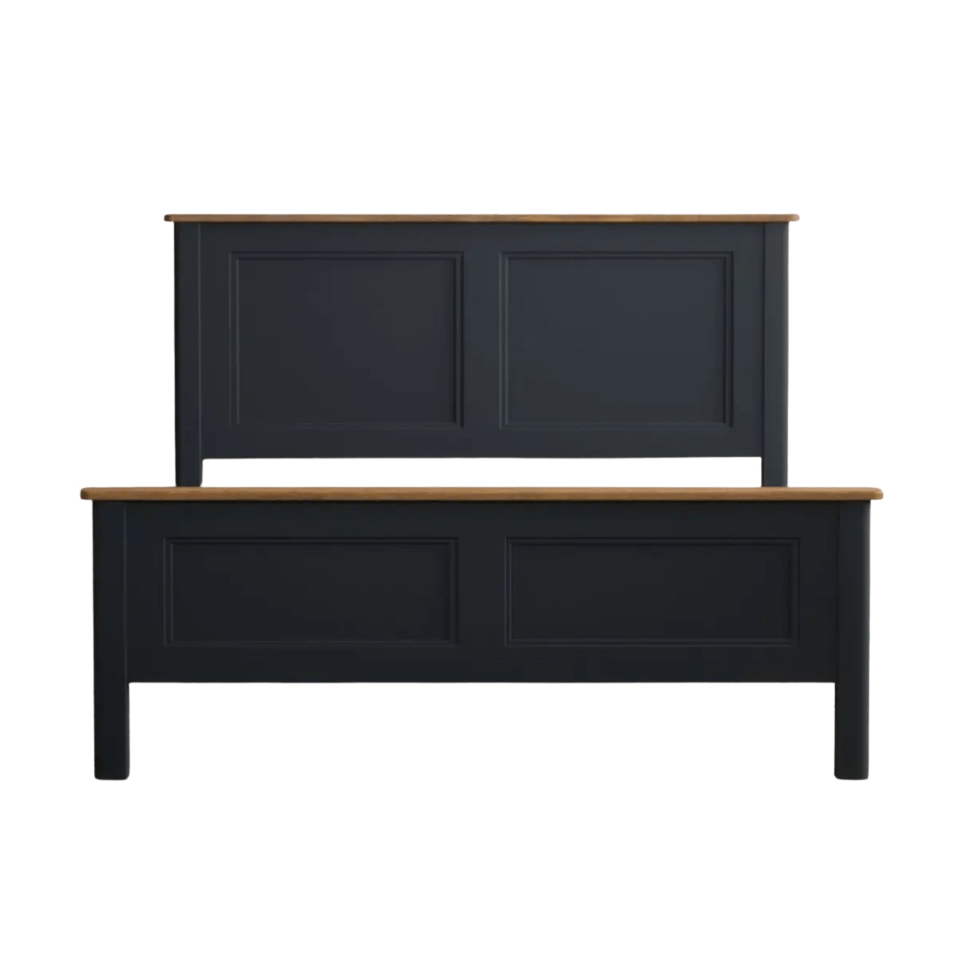 Ashbourne Navy Two Tone Bed - Preston Luxury Furniture