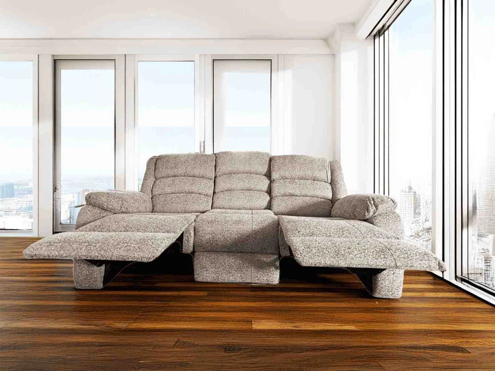 Dallas Electric Comfortable Recliner 3 Seater Sofa - Preston Luxury Furniture