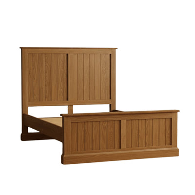 Everton Solid Wood Spindle & Panel Bed Frame - Preston Luxury Furniture -