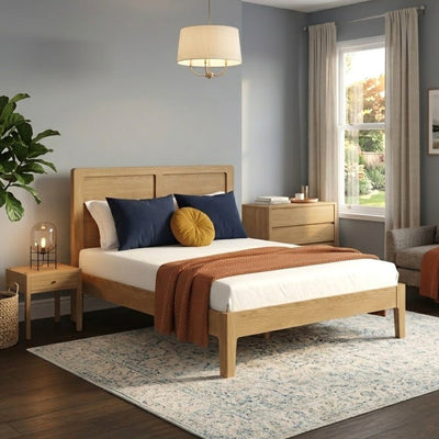 Modern Ash Bed Frame – Preston Luxury Furniture