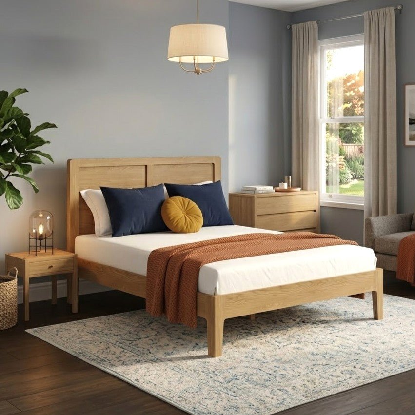 Modern Ash Bed Frame – Preston Luxury Furniture