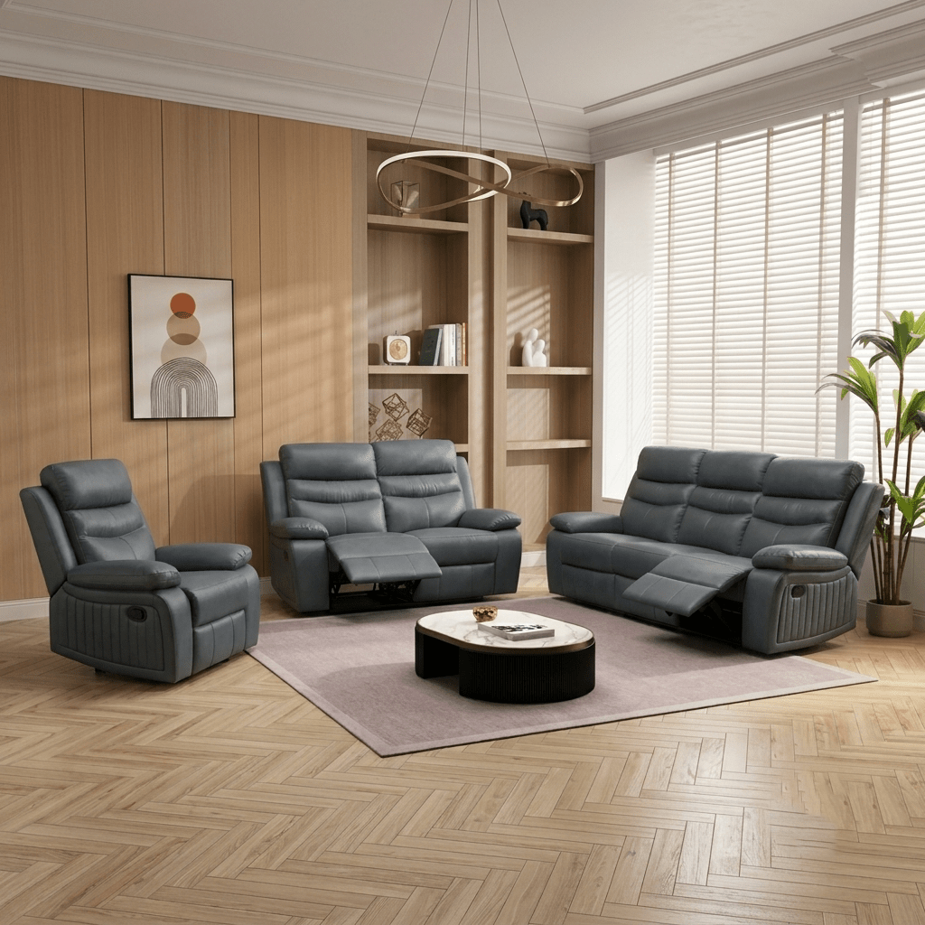 Stanley Electric Comfortable 3 Seater 2 Seater Sofa And Chair - Preston Luxury Furniture