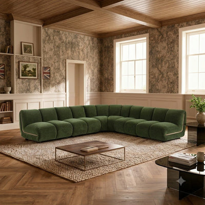 The Arlington Modular Unit - Modern Corner & Flexible Seating Unit - Preston Luxury Furniture -