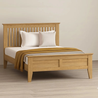 Tilt Solid Oak Bed - Preston Luxury Furniture