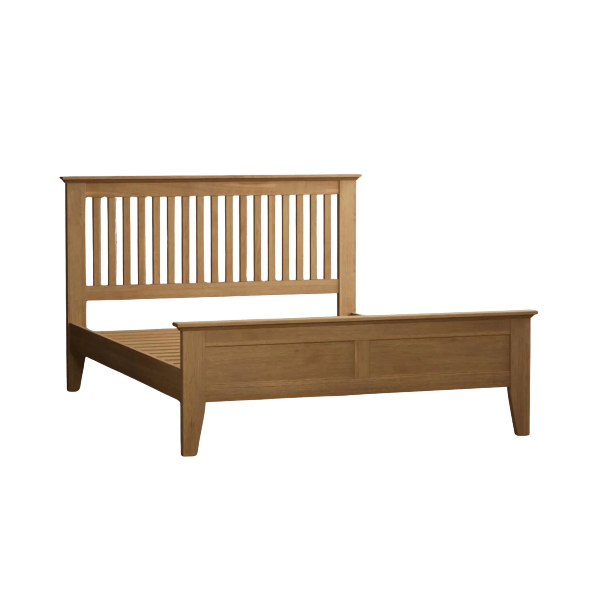 Tilt Solid Oak Bed - Preston Luxury Furniture